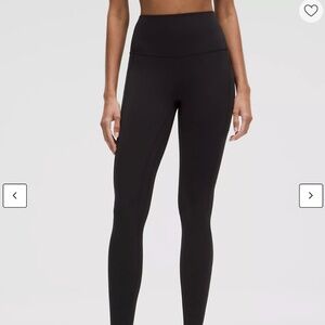 lululemon Align High-Rise Pant with Pockets 28" Black NWOT